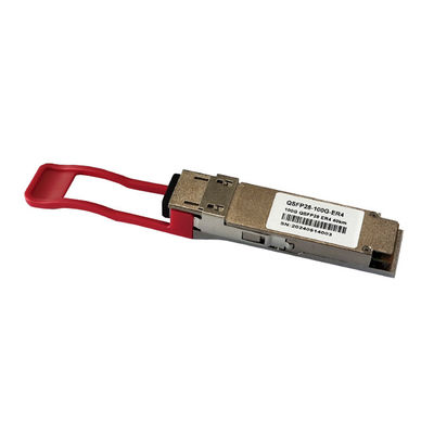 100G QSFP28 1310nm 40km ER4 LC-Optikmodul für Netzwerk-GPRS QSFP28-100G-ER4 DDM-kompatibles Empfängermodul