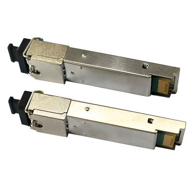 FTTX 1.25G BIDI 20km 1310nm/1550nm SC-Konnektor DDM WDM Simplex-Optikmodul Transceiver SFP-Modul Leistung