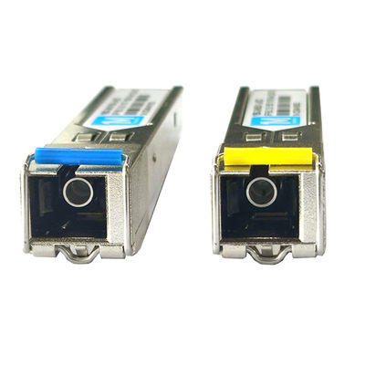 2.5G BIDI 10km 1310nm/1550nm SC-Anschluss DDM WDM Simplex-Optikmodul