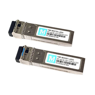 20 km Entfernung 6G SFP BIDI 1270nm/1330nm WDM LC Connector DDM Optical Transceiver für FTTX Fiber Network Module Network