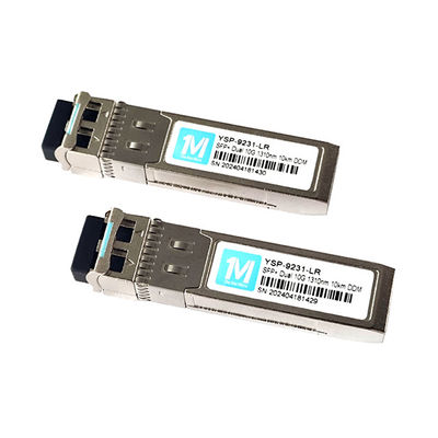 10G SFP Duplex 10km 1310nm LC DDM SMF Glasfasertransceiver 10GB Optikmodul Einmodul SFP Modul SFP 10G LR DDMI