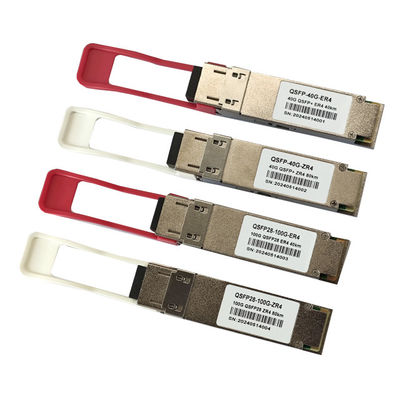 40G qsfp 1310nm 40km ER4 LC Optisches Modul Netzwerkdatenrate 40Gbps QSFP-40G-ER4 DDM Kompatibles Qsfp-Empfängermodul