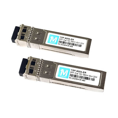 10G SFP Duplex 40km 1550nm LC DDM SMF Optical Module Einzelmodus SFP Modul SFP 10G ER Die ideale Wahl für schnelle Netzwerke