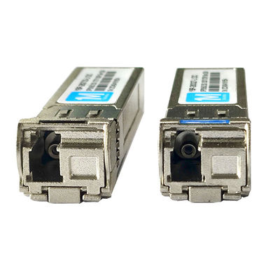 10G SFP BIDI 80km 1490nm/1550nm WDM LC Connector DDM Optical Transceiver für Bandbreiten-Anwendungen in Rechenzentren