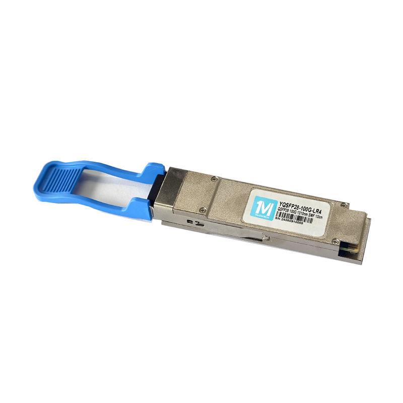 QSFP28-100G-LR4 DDM-kompatibles 1310nm-optisches Modul für die schnelle Datenübertragung über 10 km