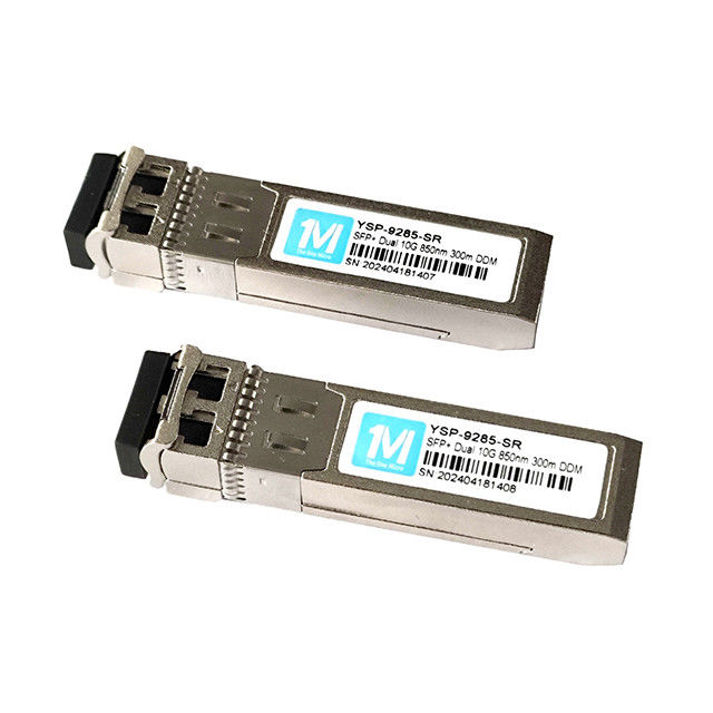 10G SFP Duplex 300m 850nm LC DDM MMF Multimode VCSEL Optical Transceiver Modul für ein stabiles und sicheres Netzwerk in MMF