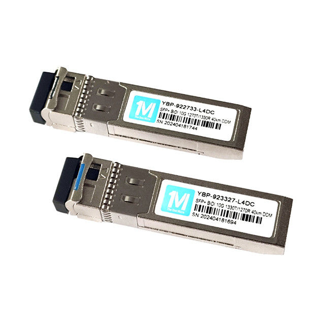 Datenübertragung mit hoher Kapazität Faser SMF 10G SFP BIDI 40km 1270nm/1330nm WDM LC-Konnektor DDM-Optischer Empfänger