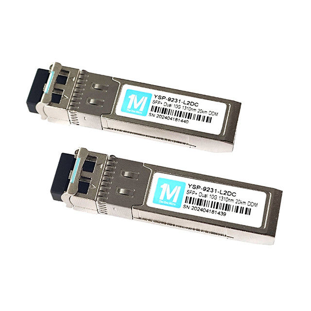 10G SFP Einzelmodusmodul 20km 1310nm LC DDM SMF 10GB optisches Modul für FTTX-Infrastruktur